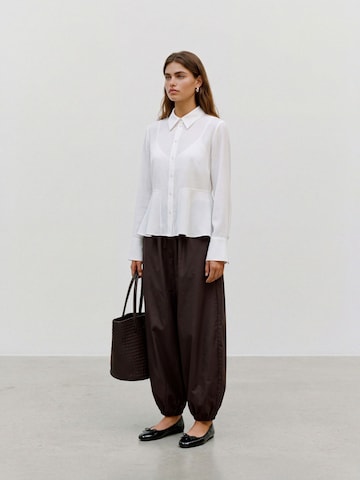 VERO MODA Bluse 'VMZima' i hvid