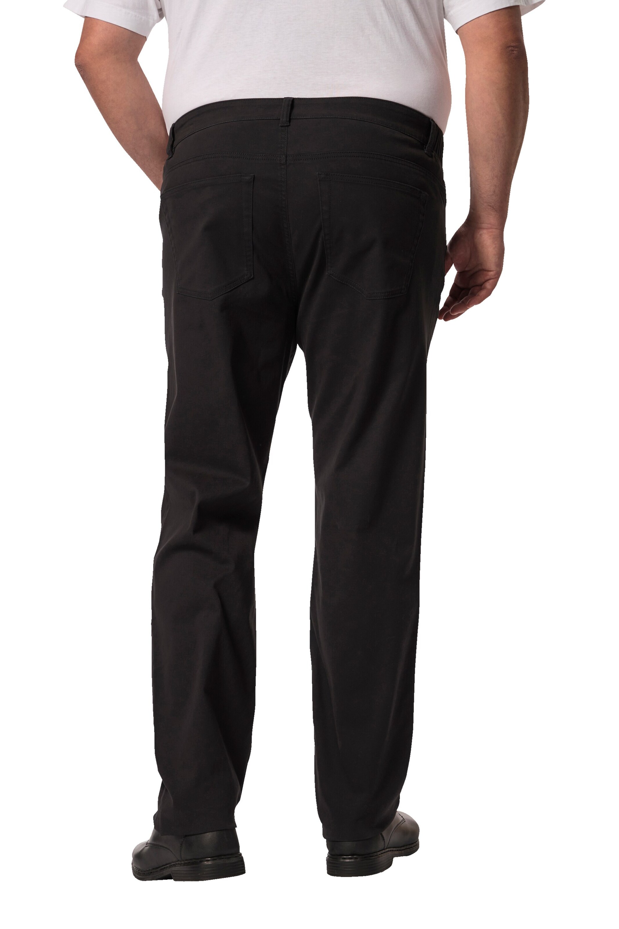 Men Plus Regular Trousers in Blue