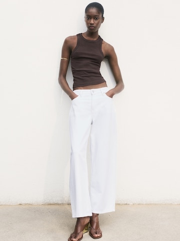 MANGO Topp 'BONI' i brun