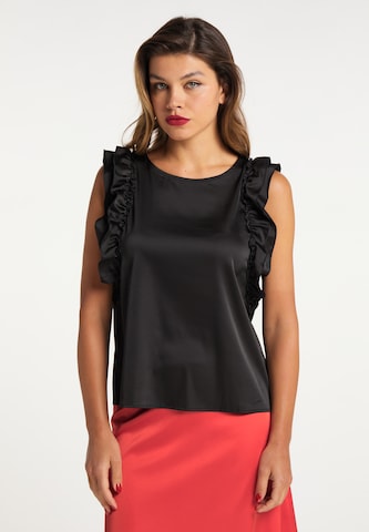 faina Top in Black: front