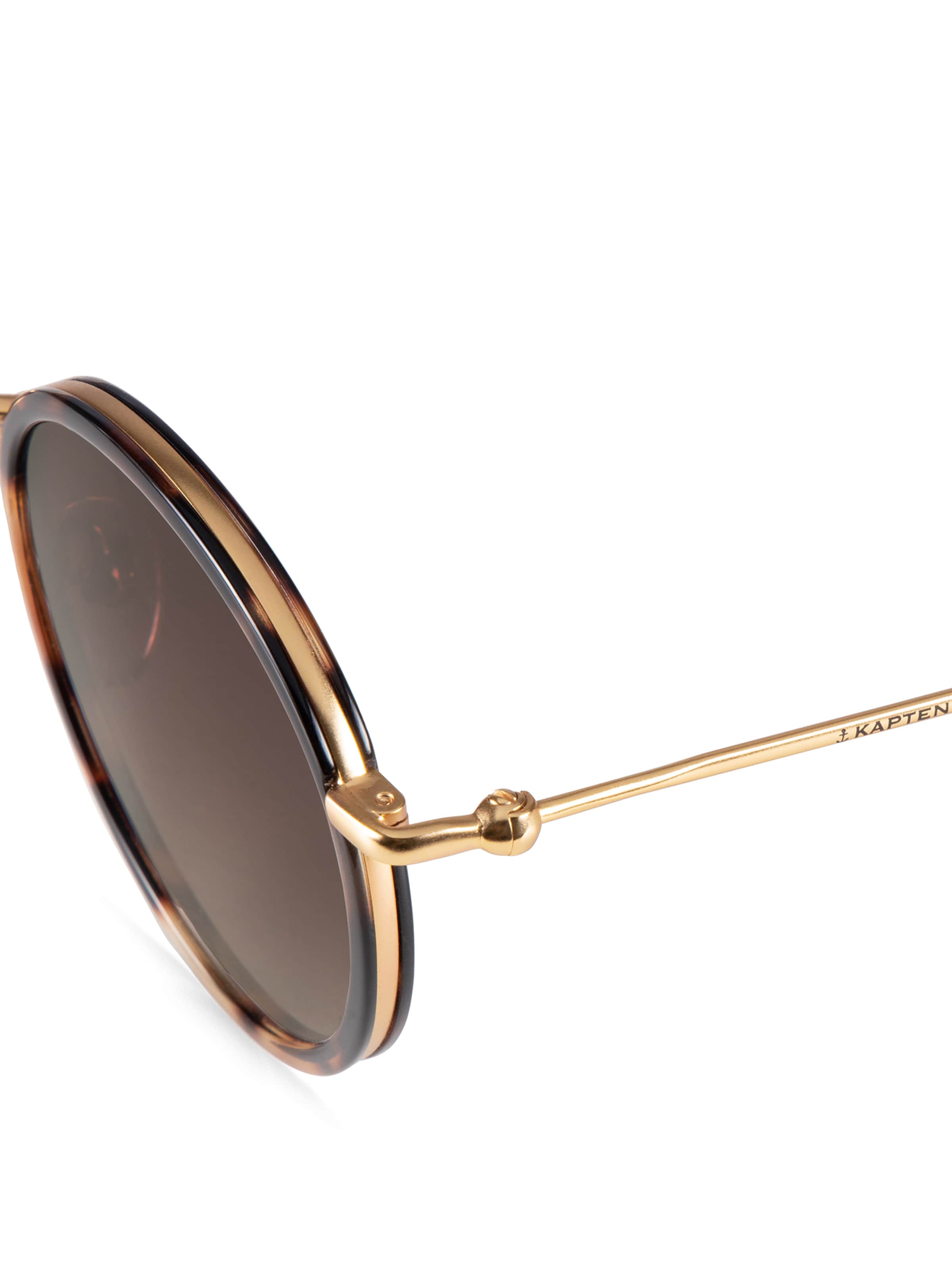 Occhiali da sole 'Amsterdam Umber Tortoise Brown' di Kapten & Son in marrone