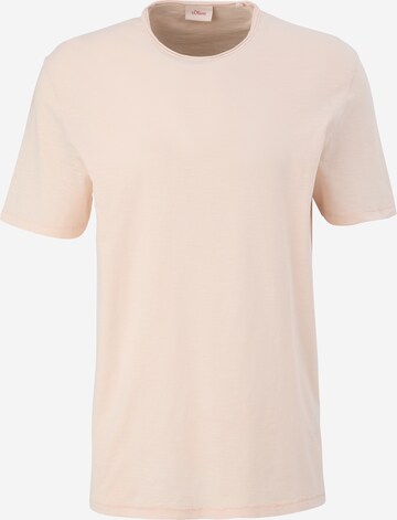 s.Oliver Shirt in Beige: front