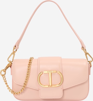 Twinset Crossbody Bag in Pink: front