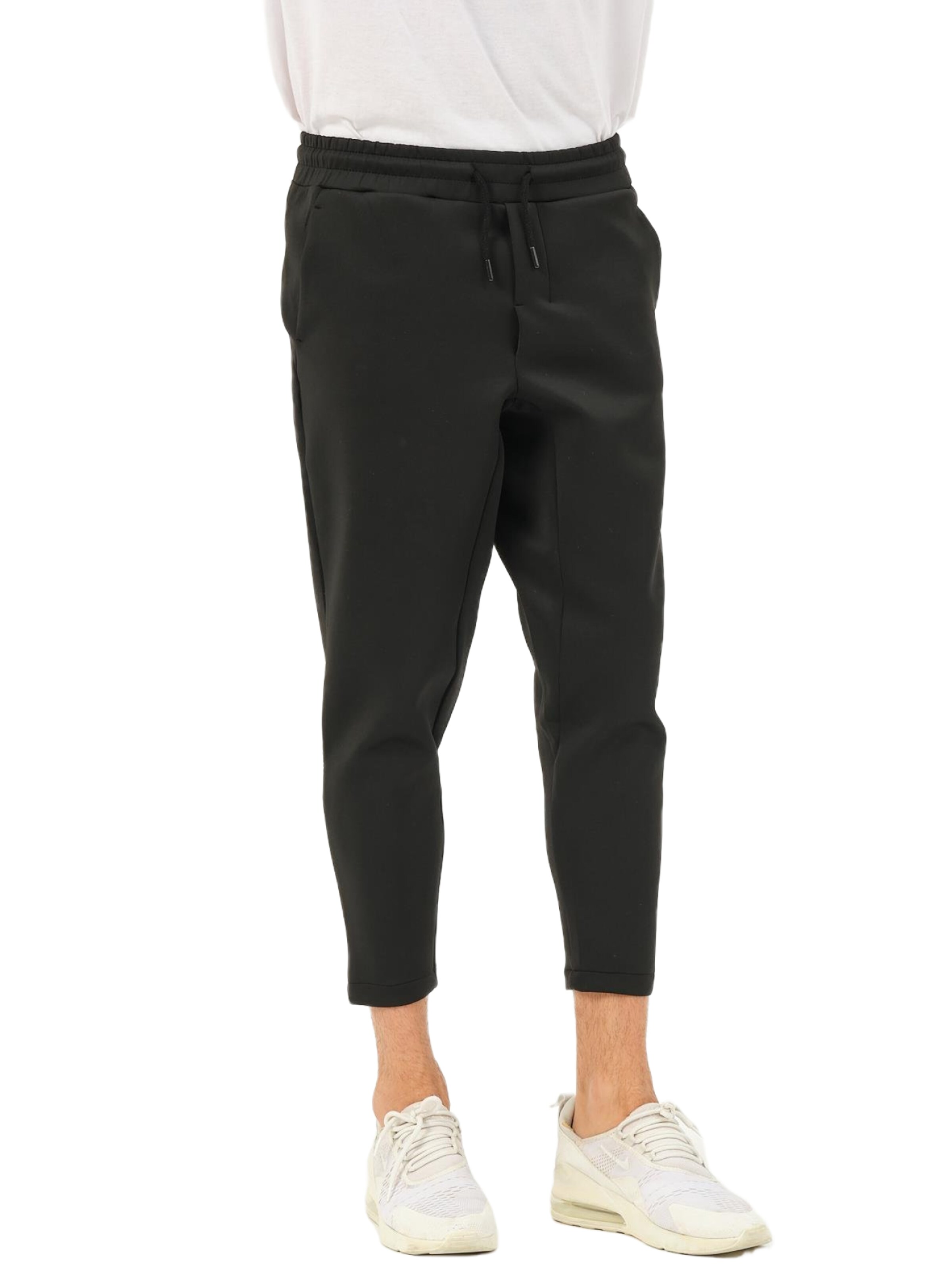 Effilé Pantalon C&City en noir