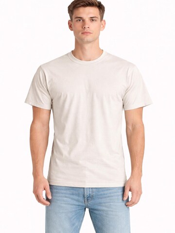 A Question Of (AQO) Shirt '5 pack Anders Tee' in Wit: voorkant