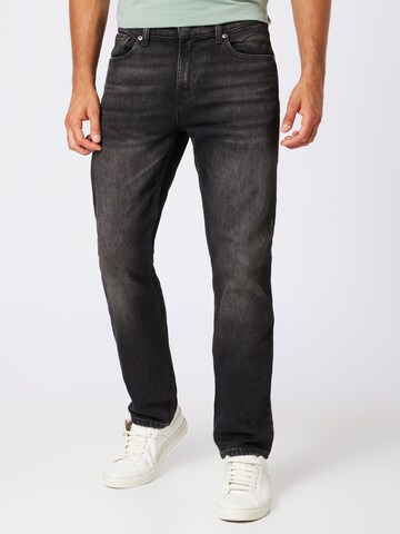 7 for all mankind Regular Jeans 'Shake Out' in Zwart: voorkant