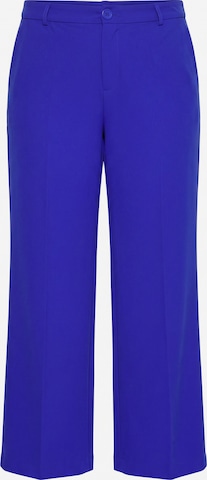 MIAMODA Wide Leg Hose in Blau: Vorderseite