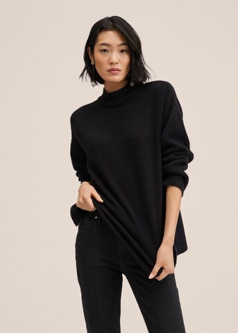 Pullover 'Gorri' di MANGO in nero: frontale