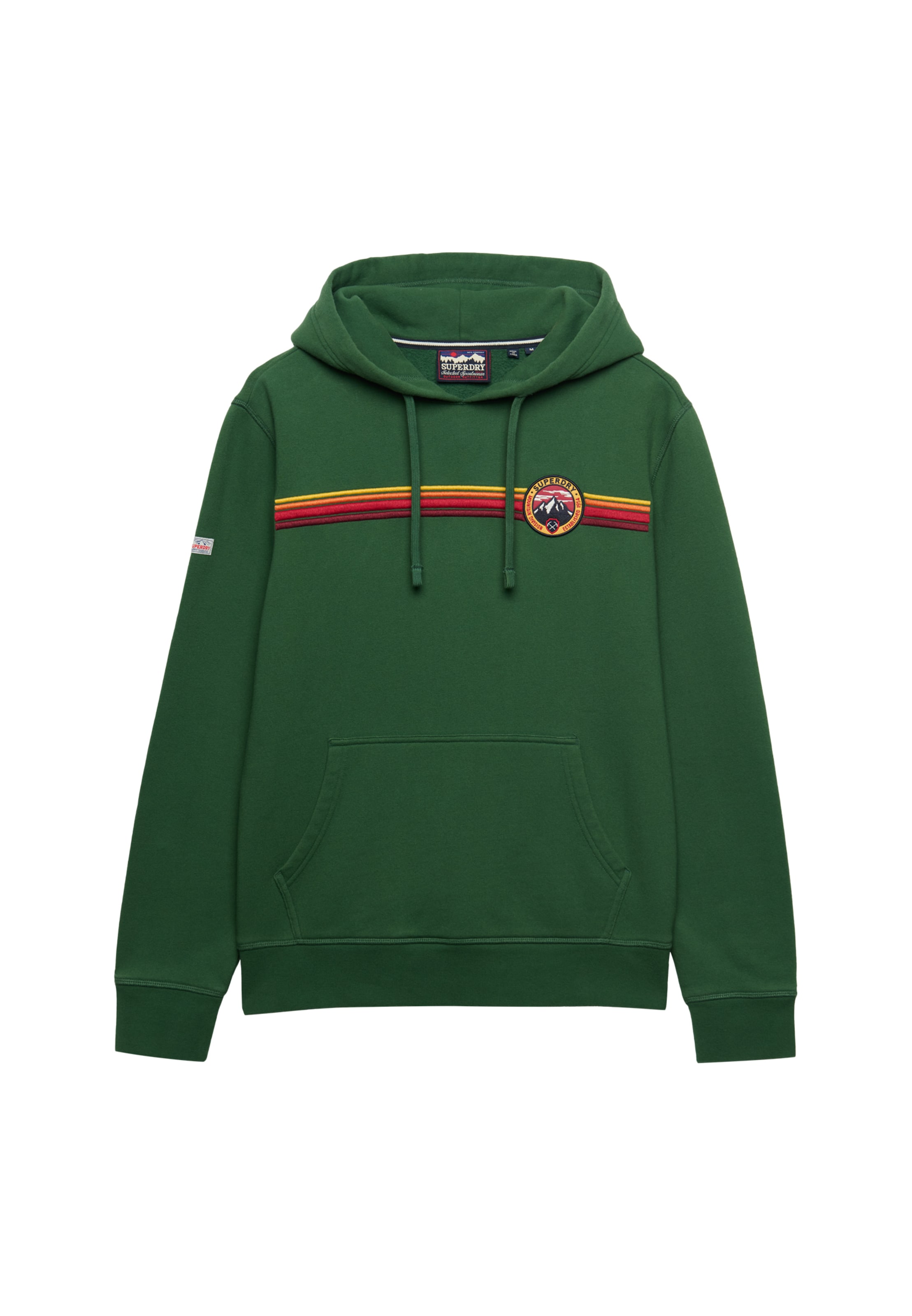 Superdry & Co Sweatshirt in Groen: voorkant
