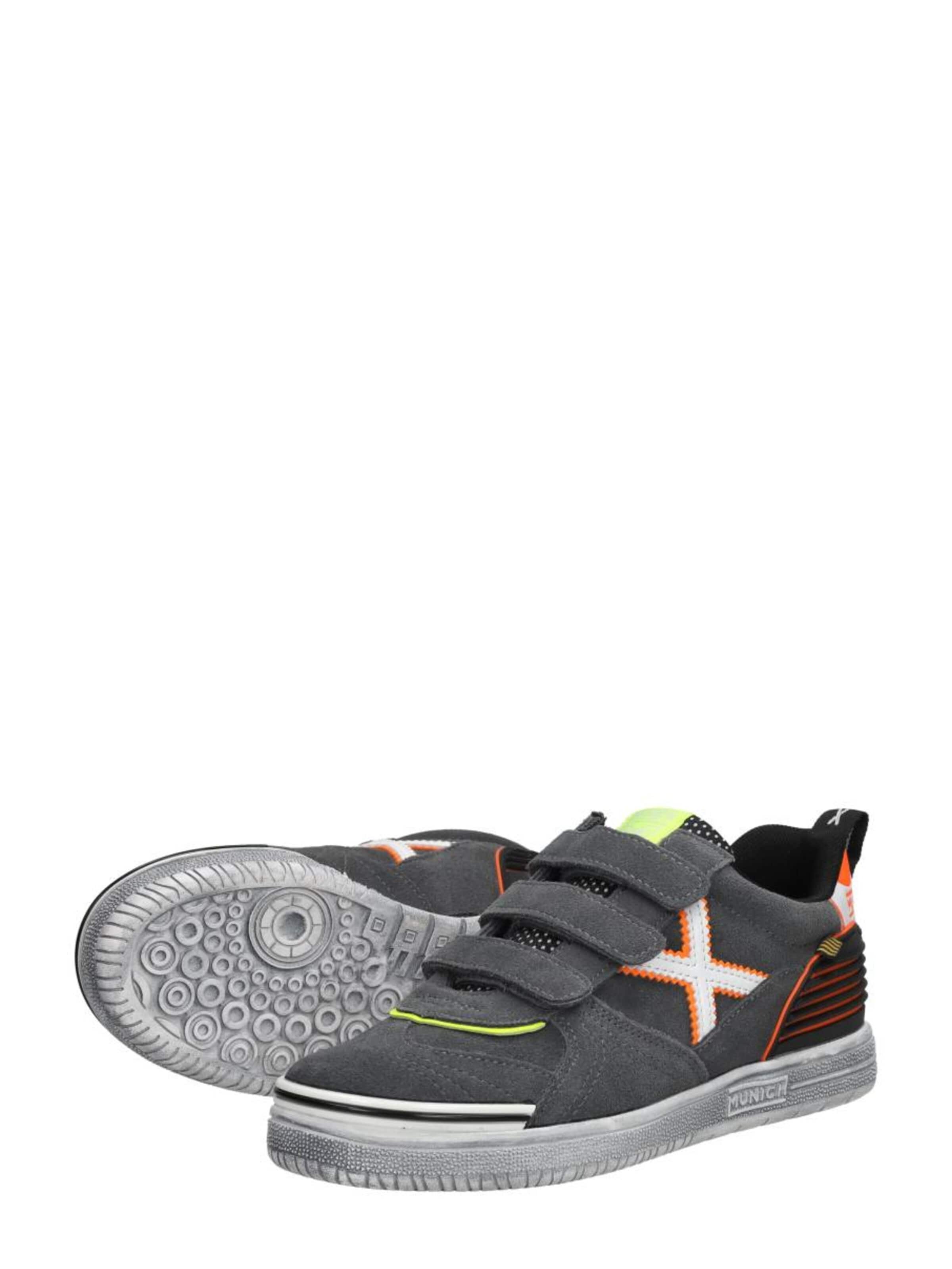 MUNICH Sneakers 'Klittenband Laag' in Grey