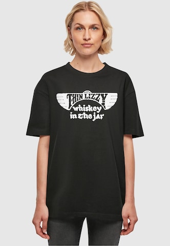 Merchcode Shirt 'Thin Lizzy - Whiskey Amended' in Black: front