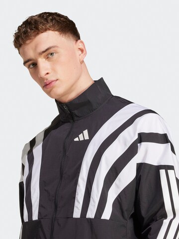 ADIDAS PERFORMANCE Спортивная куртка 'ADIZERO' в Черный