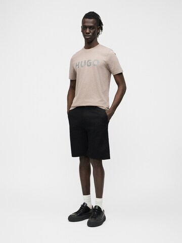 Loosefit Pantalon 'Galton' HUGO en noir