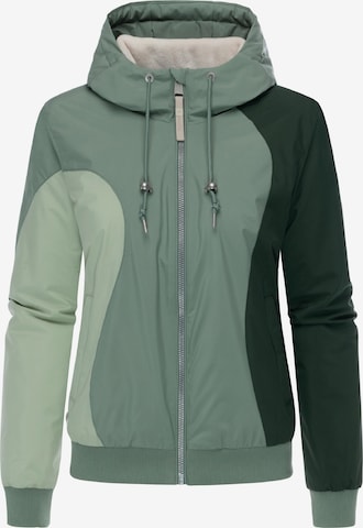 Ragwear Funktionsjacke 'Oggie Youmodo' in Grün: Vorderseite