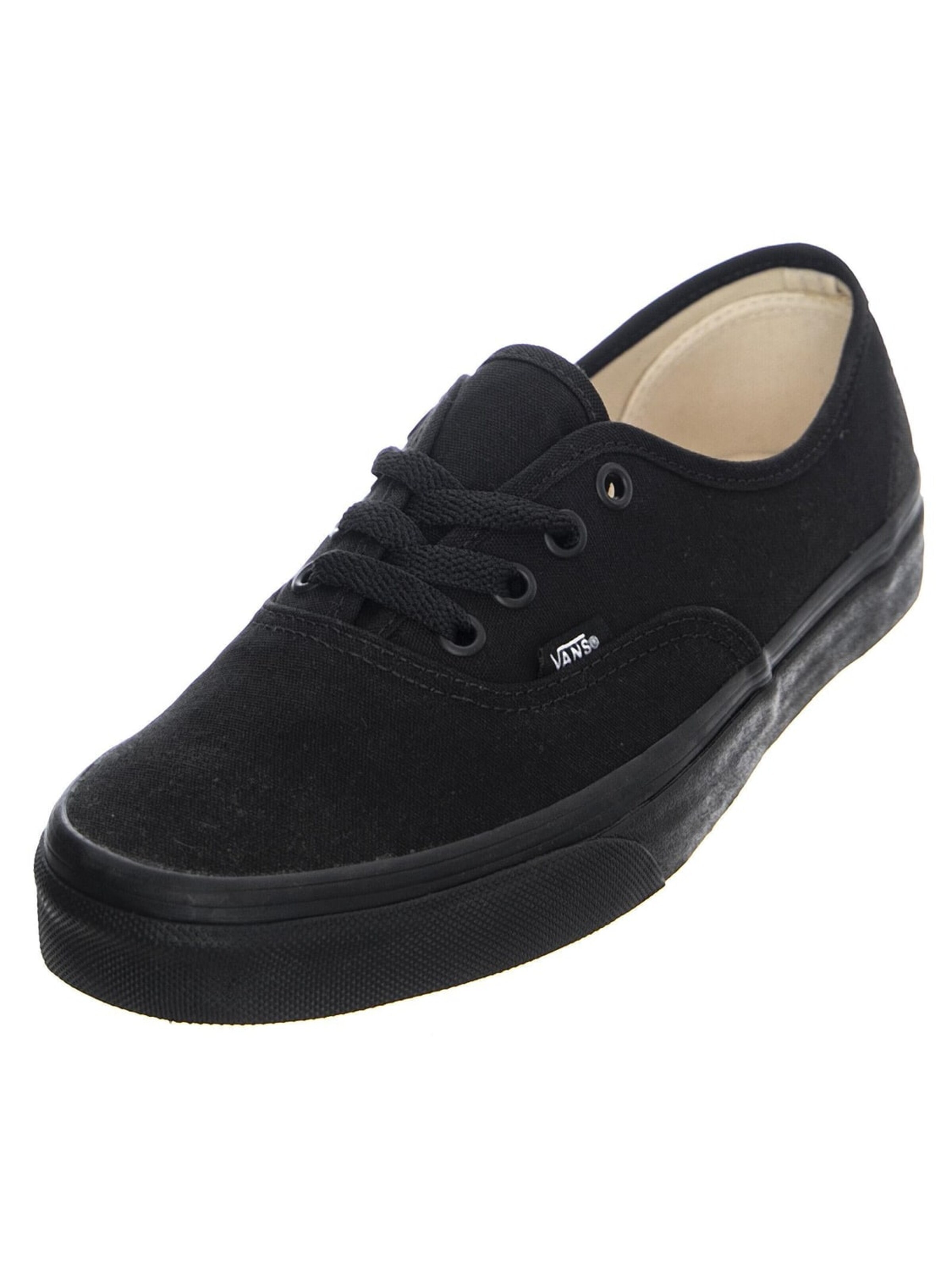 VANS Athletic lace-up shoe 'Ua Authentic Sneakers' in Black: front