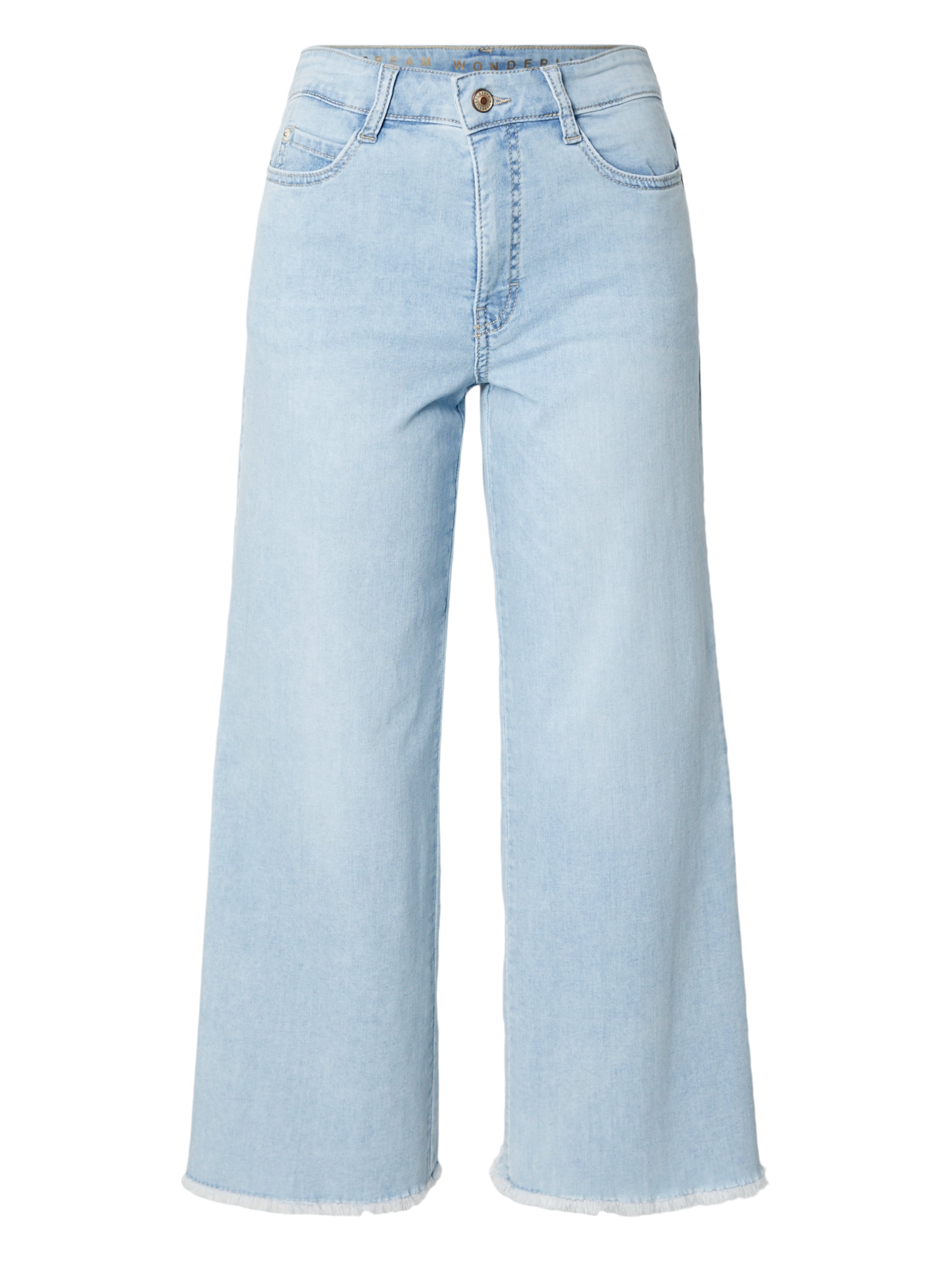 MAC Zvonové kalhoty Džíny 'DREAM' – modrá: přední strana