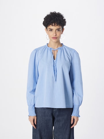 ESPRIT - Blusa en azul: frente