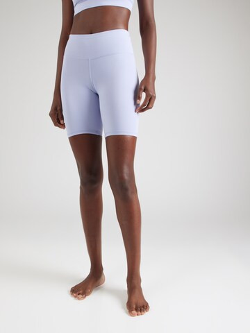 Hey Honey - Skinny Pantalón deportivo 'Biker Baby' en lila: frente