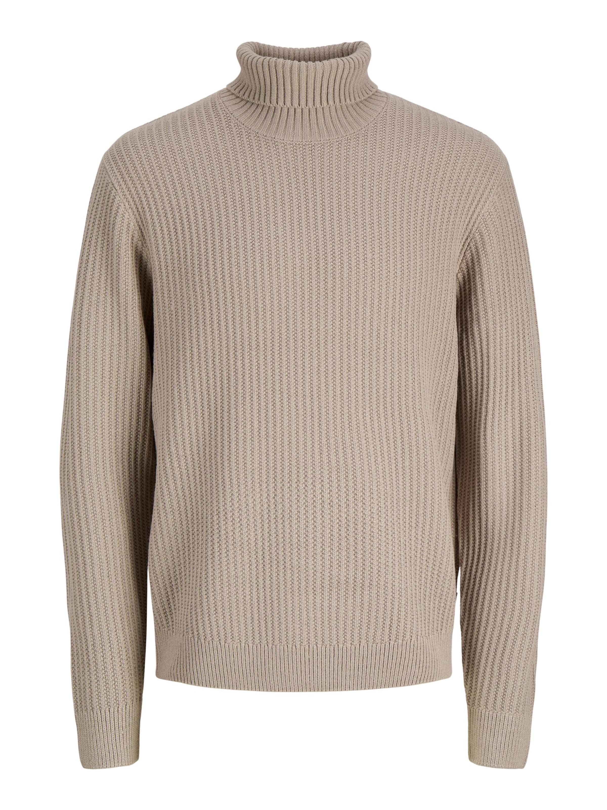 JACK & JONES Pullover 'JJSAGE' in Beige: Vorderseite