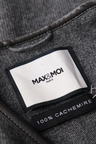 Max & Moi Kaschmir-Strickjacke M in Grau