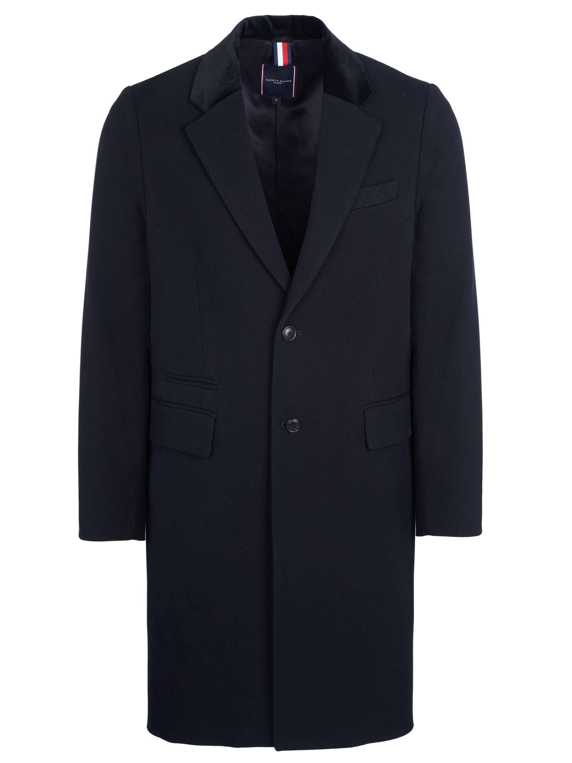 TOMMY HILFIGER Between-Seasons Coat 'Tommy Hilfiger Mantel' in L-XL in Black, Item view