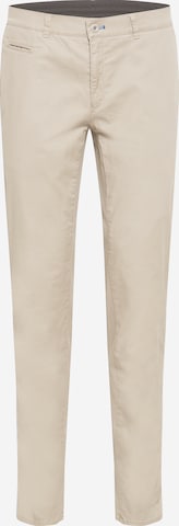 BRAX Chino 'Fabio' in Beige: voorkant