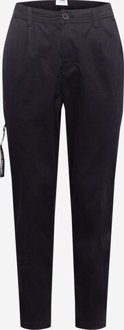 Only & Sons Regular Chino Pants in Black: front