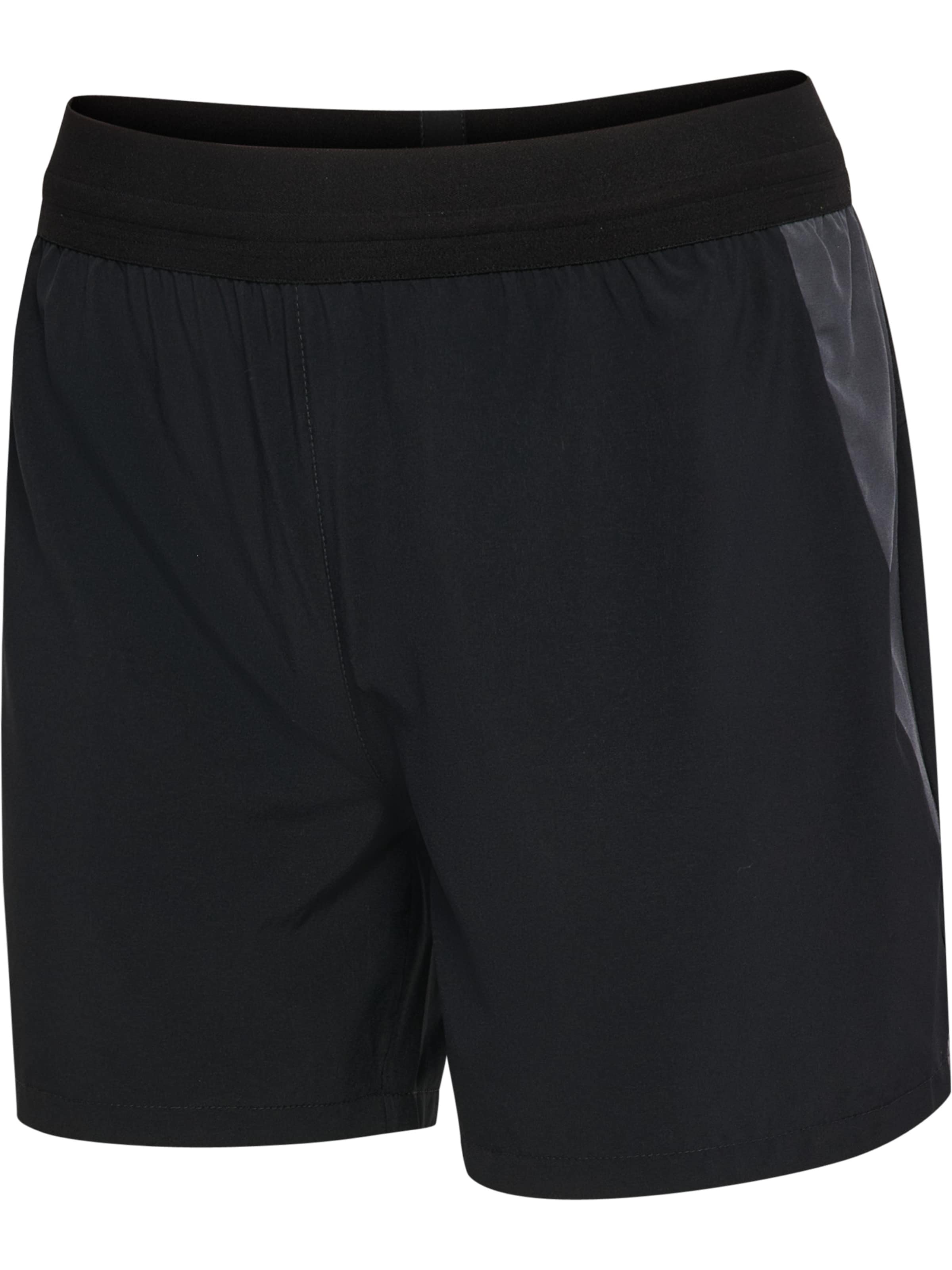 Regular Pantalon de sport Hummel en noir