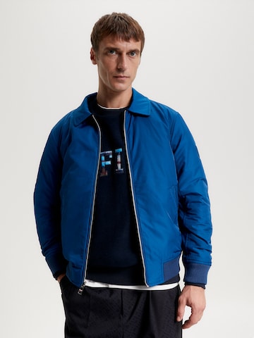 TOMMY HILFIGER Übergangsjacke in Blau