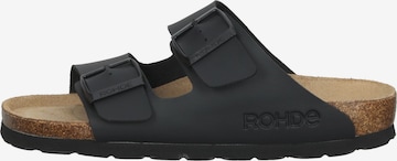 ROHDE Mules in Black