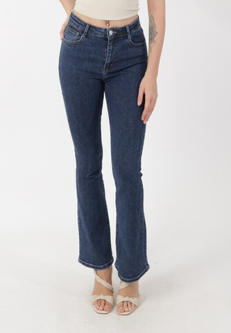 Elara Jeans in Blau: Vorderseite