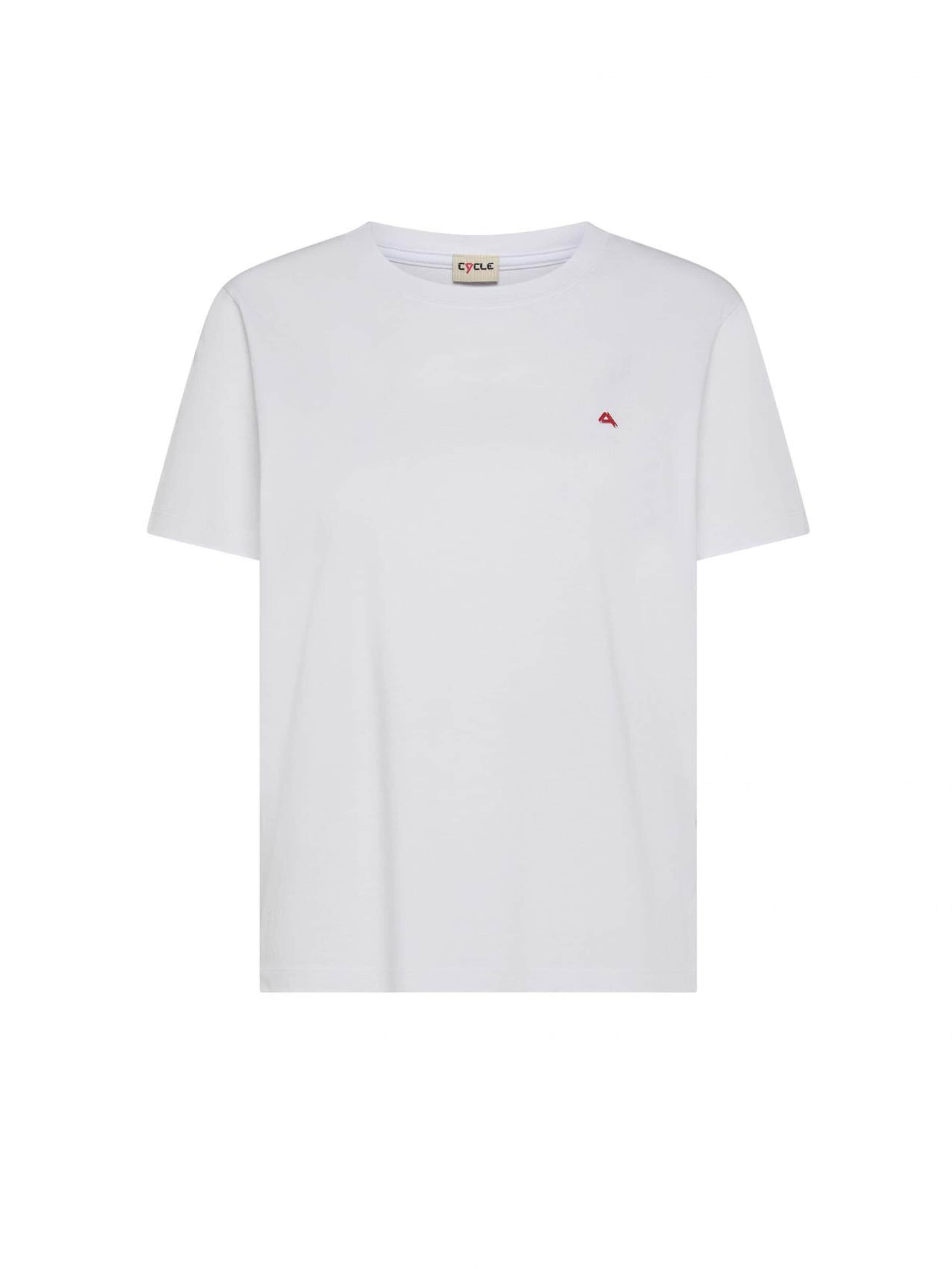 Cycle Shirt‌ in Weiß: Vorderseite