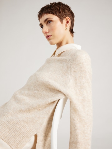 MSCH COPENHAGEN Sweater 'Ceara Hope' in Beige