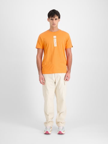ALPHA INDUSTRIES Shirt in Oranje