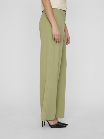 VILA Wide leg Broek in Groen
