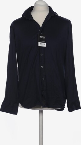 Baldessarini Button Up Shirt in L in Blue: front