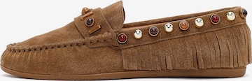 Derimod - Mocassins em castanho: frente