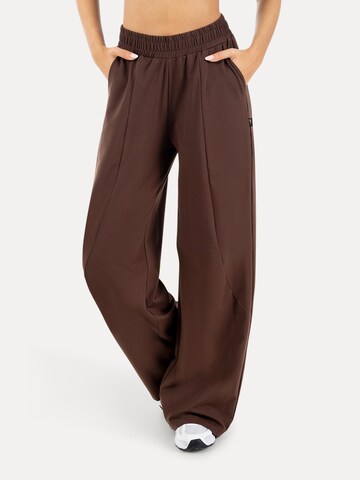 Smilodox Loosefit Broek in Bruin