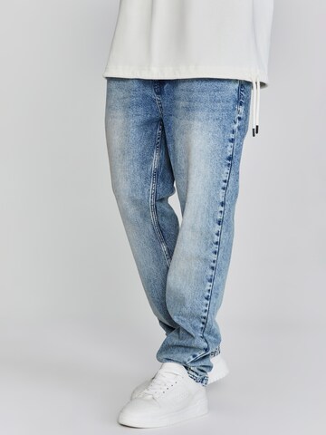 Loosefit Jeans di SikSilk in blu: frontale