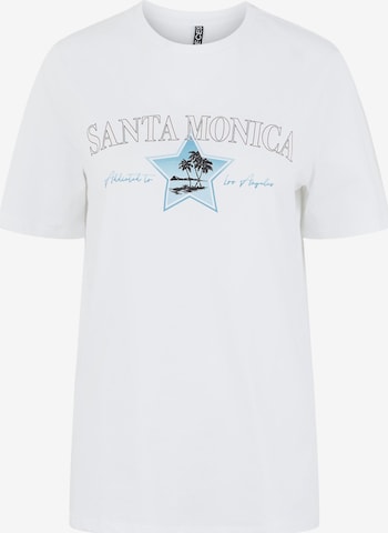 PIECES Shirt 'VERONA' in White: front