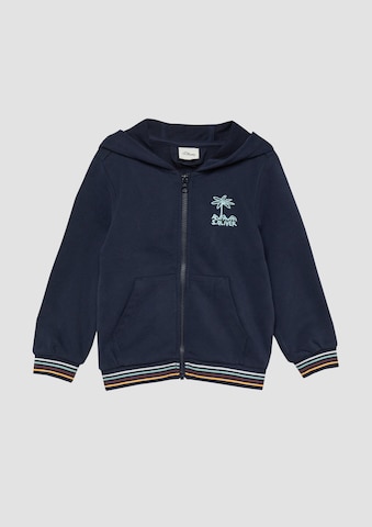 Veste de survêtement s.Oliver en bleu