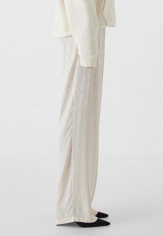 9N1M SENSE Loose fit Trousers in Beige