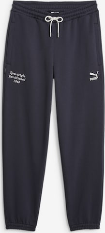 PUMA Regular Broek in Grijs: voorkant