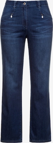 Ulla Popken Regular Jeans 'MONY' in Blauw: voorkant