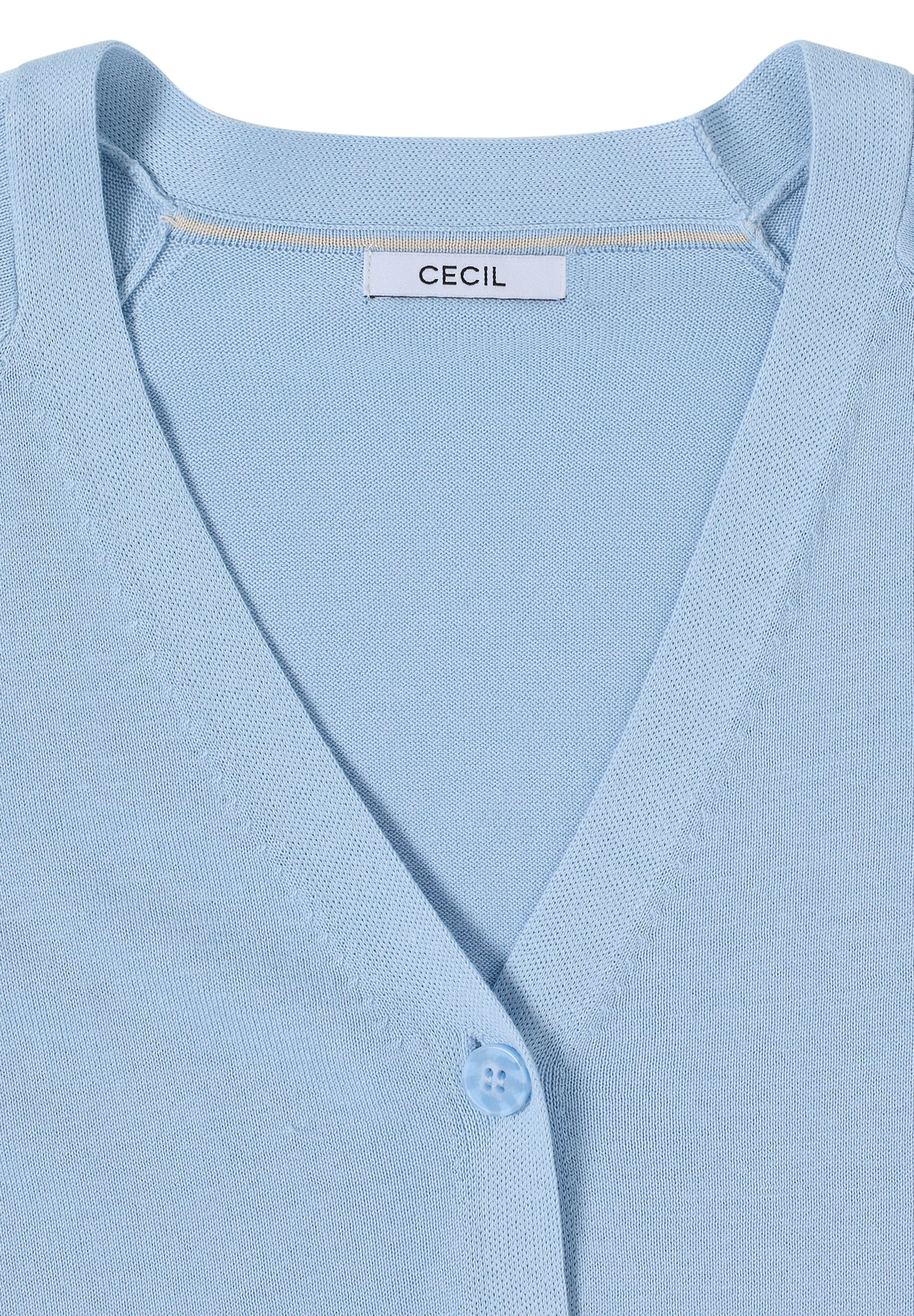 CECIL Knit Cardigan in Blue