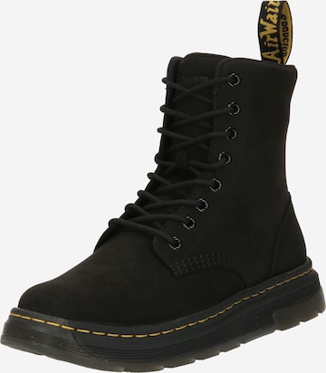 Dr. Martens Lace-Up Boots 'Crewson' in Black: front