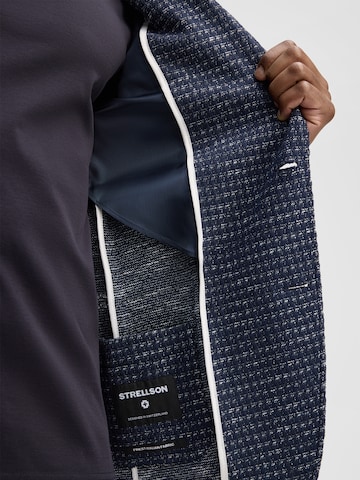 Coupe regular Veste de costume STRELLSON en bleu