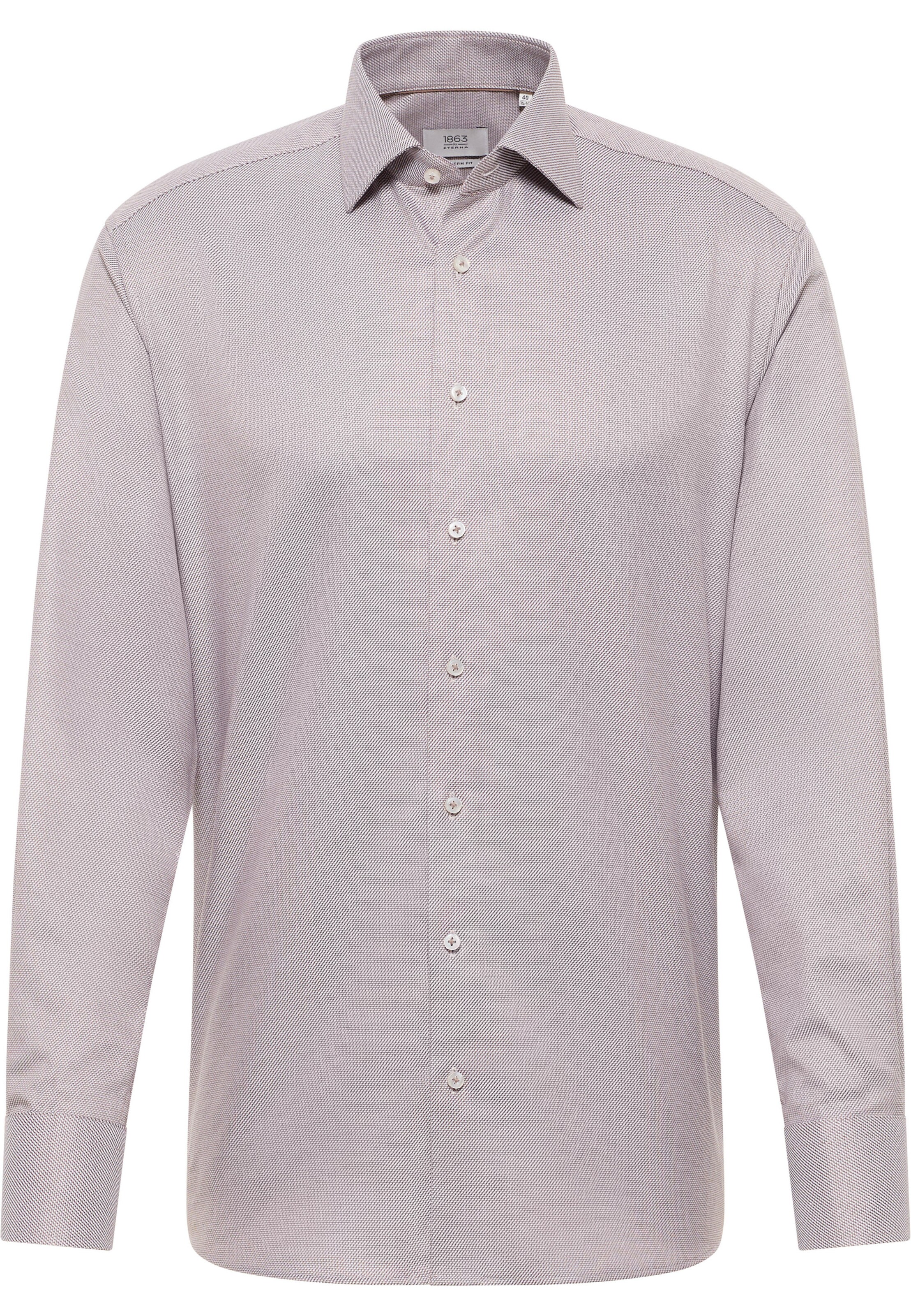 ETERNA Business shirt in Brown: front