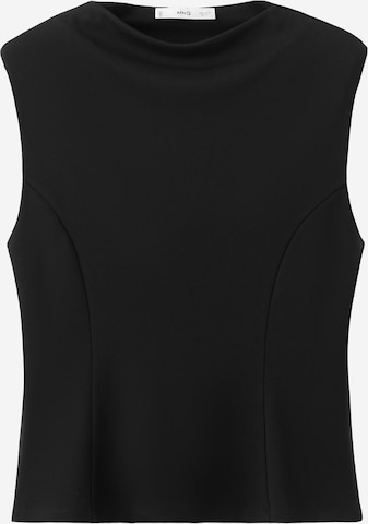 MANGO Top 'CUQUI' in Schwarz: Vorderseite
