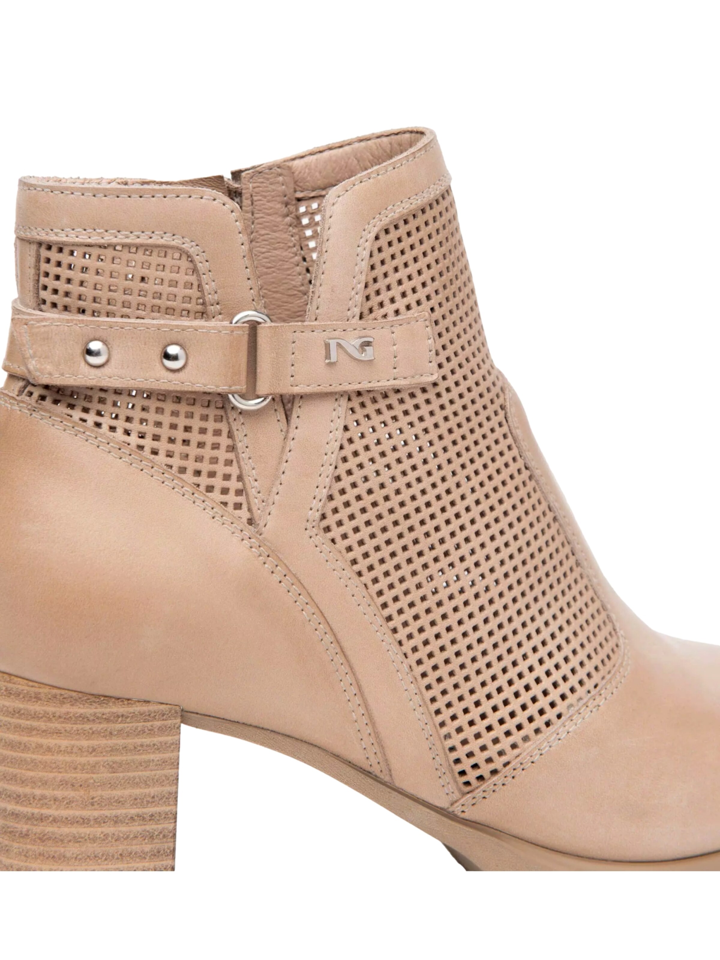 Bottines Nero Giardini en beige